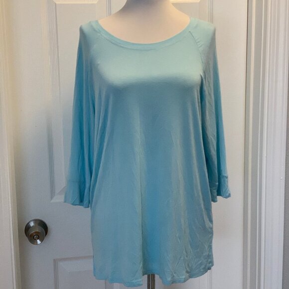 NWOT Honeydew Intimates Long Sleeve Sleep‎ Shirt Md - Picture 1 of 5